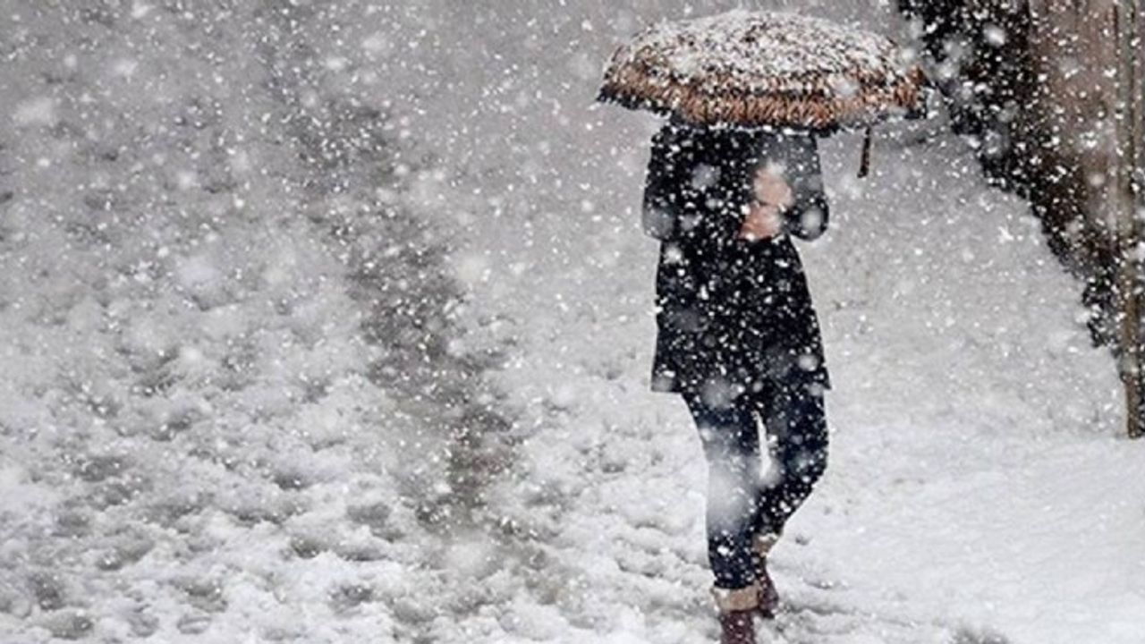 Meteoroloji'den 4 il için kuvvetli kar yağışı uyarısı