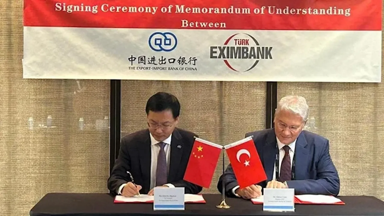 Türk Eximbank ile Çin Eximbank arasında anlaşma