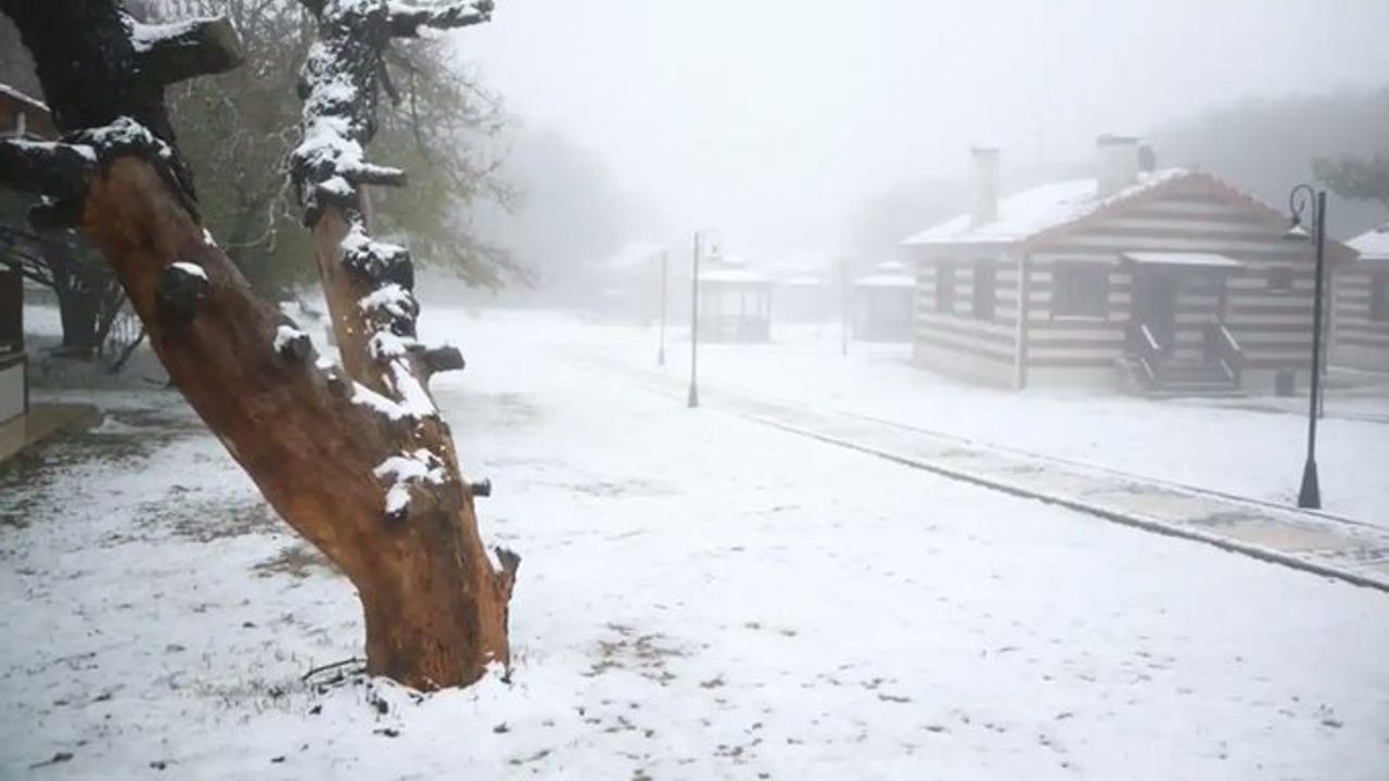 Meteoroloji'den Manisa'ya kar uyarısı