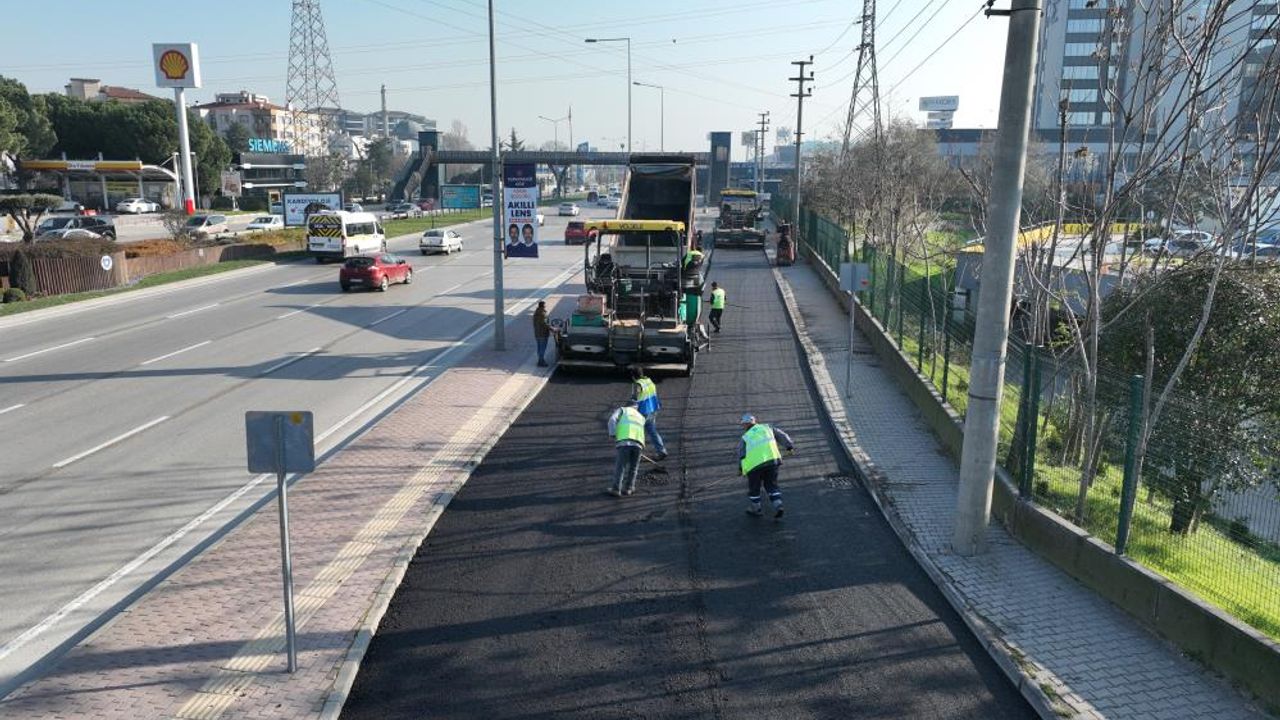 Bursa Büyükşehir'den asfalt mesaisi