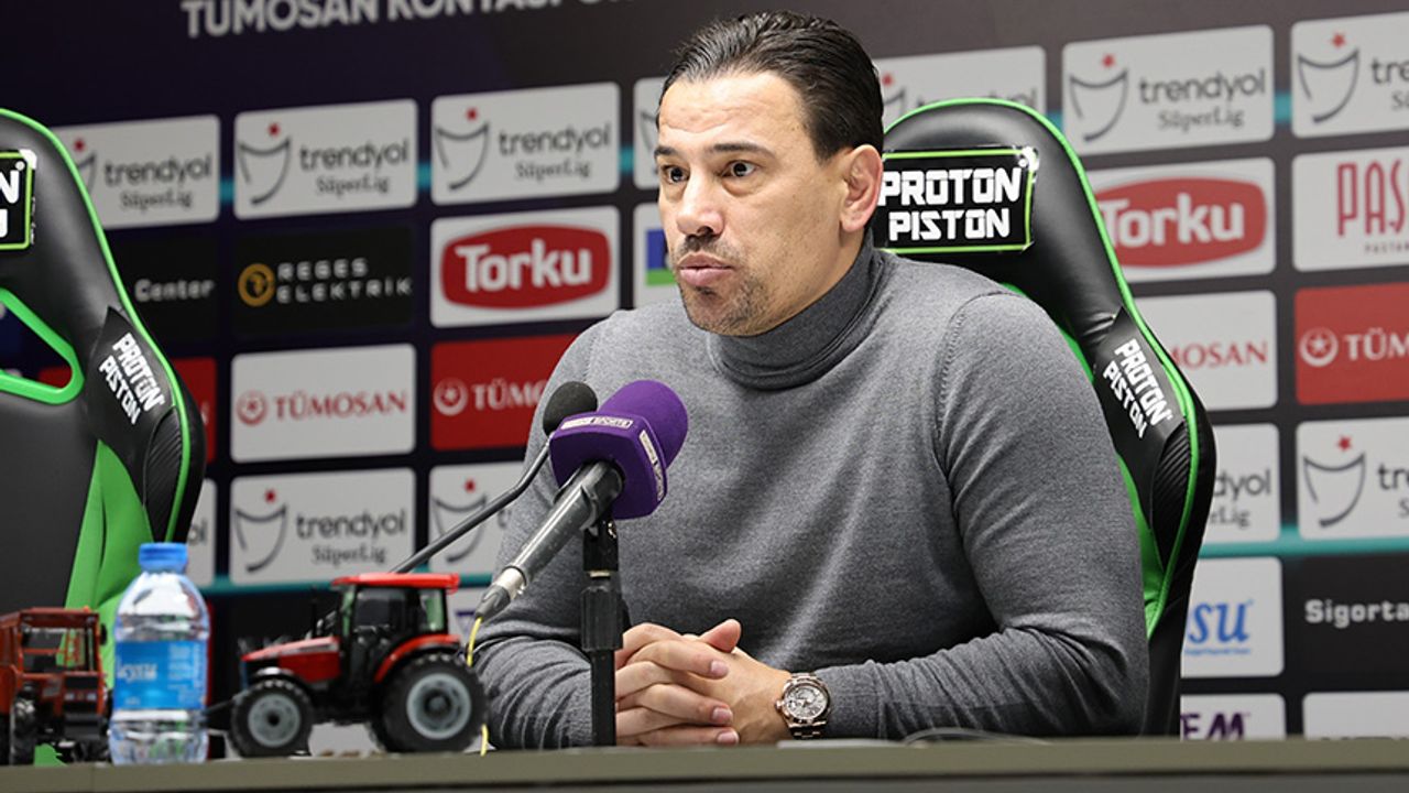 Çağdaş Atan, Konyaspor maçı sonunda açıklama yaptı
