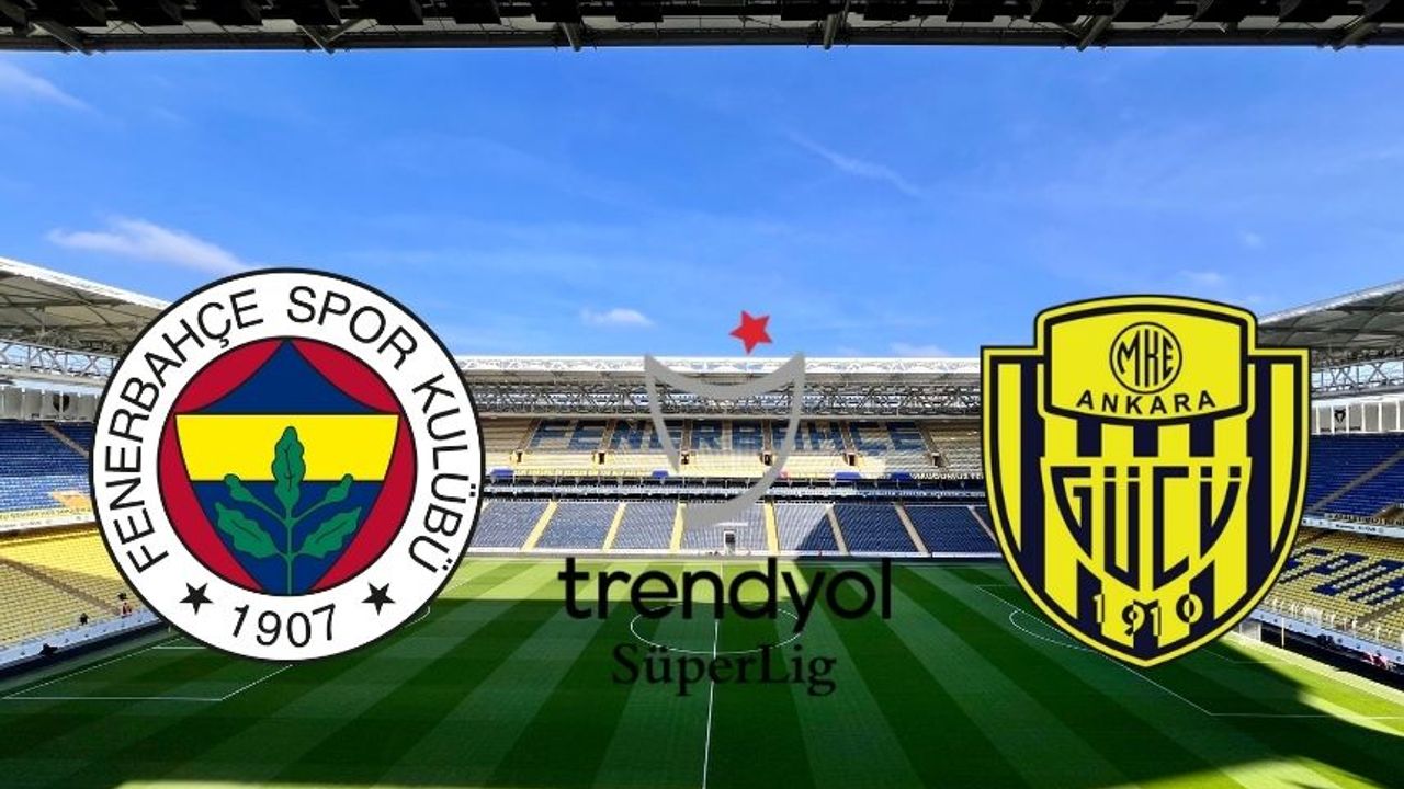 Fenerbahçe evinde MKE Ankaragücü'nü ağırlıyor