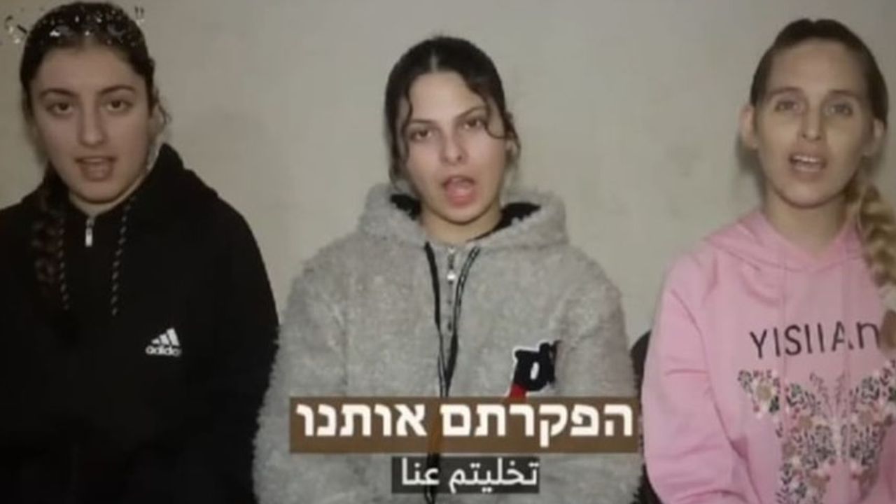 Hamas, İsrailli kadın askerlerin videosunu yayınladı