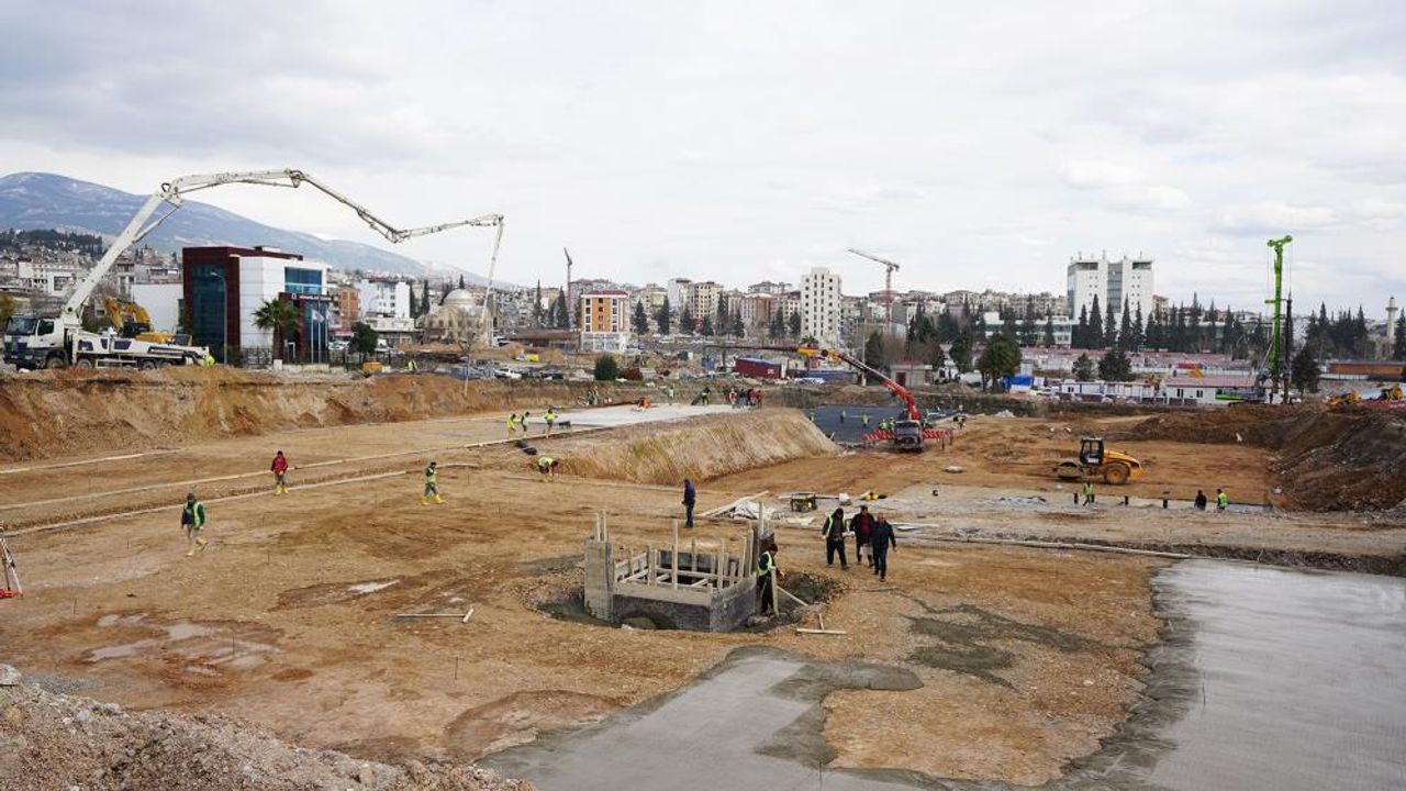 Kahramanmaraş'ta 'Azerbaycan Mahallesi' yükseliyor
