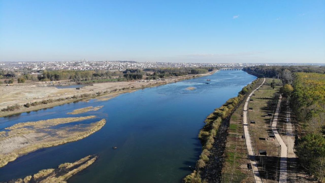 Meriç Nehri'nde kuraklık alarmı: Su seviyesi son 1 yılda 4 kat azaldı