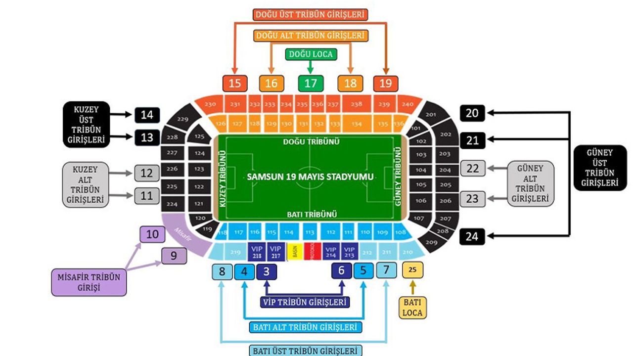 Samsunspor - Galatasaray maçı öncesi Samsun İl Emniyet Müdürlüğü'nden açıklama