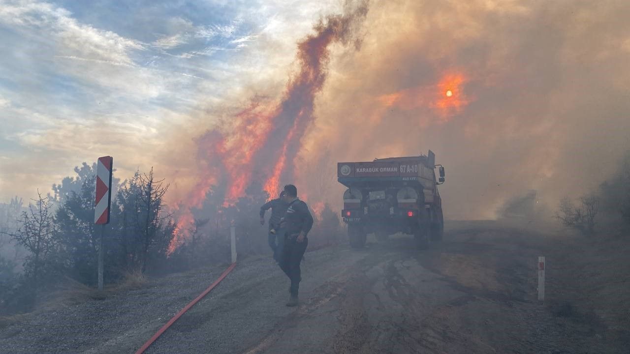 Karabük’te çıkan orman yangını kontrol altına alındı