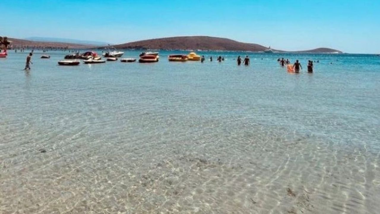 Bu yıl denize sadece burada girmek isteyeceksiniz: Çark Plajı'nı ...