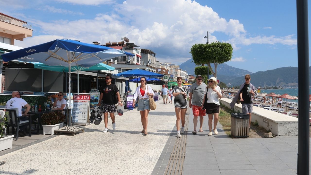 Bayram tatilinde Muğla sahilleri doldu taştı