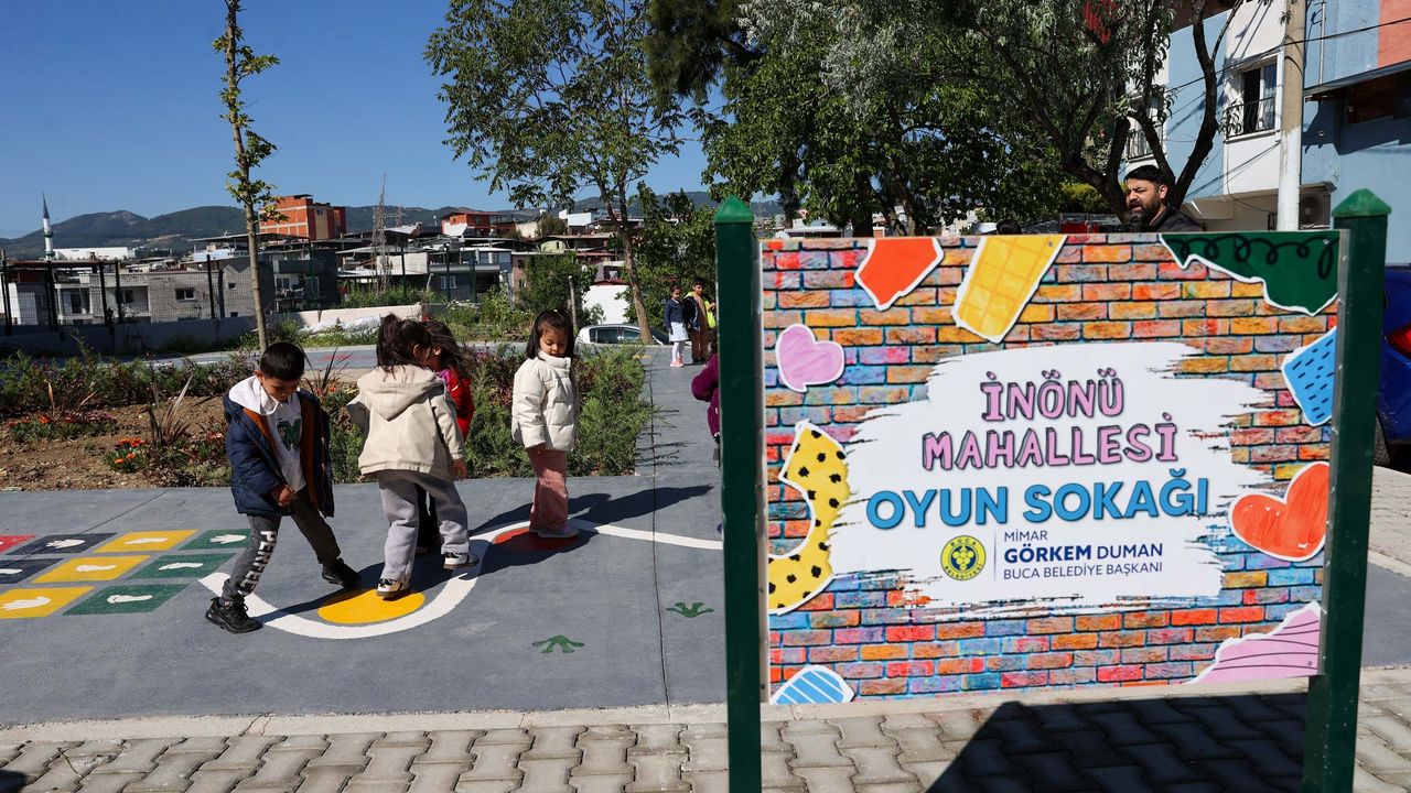 Buca’da Oyun Sokağı projesi büyüyor: Çocukların yeni buluşma noktası hizmete girdi