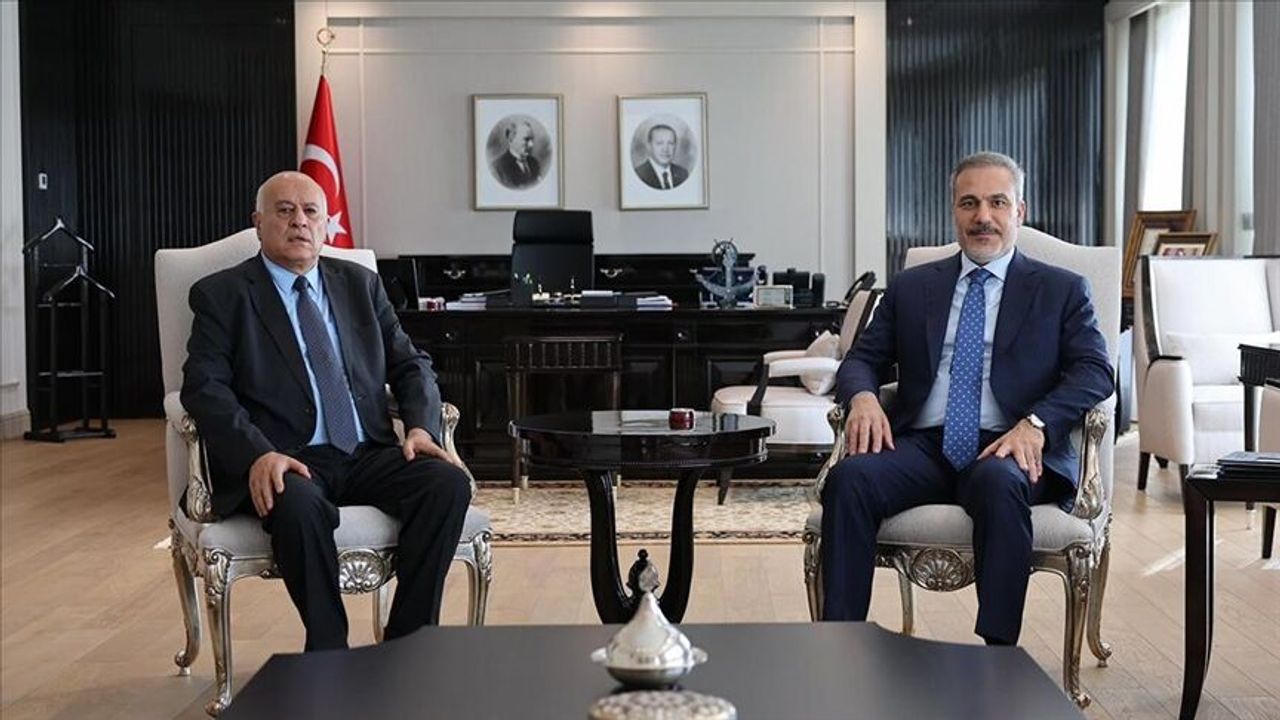 Dışişleri Bakanı Fidan, Fetih Genel Sekreteri Cibril Rajub ile bir araya geldi!