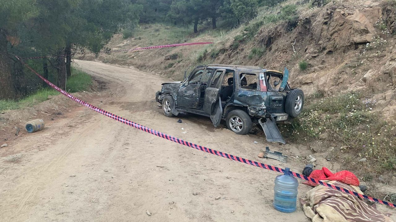 Karacasu’da kontrolden çıkan cip takla attı! 1 ölü, 2 yaralı