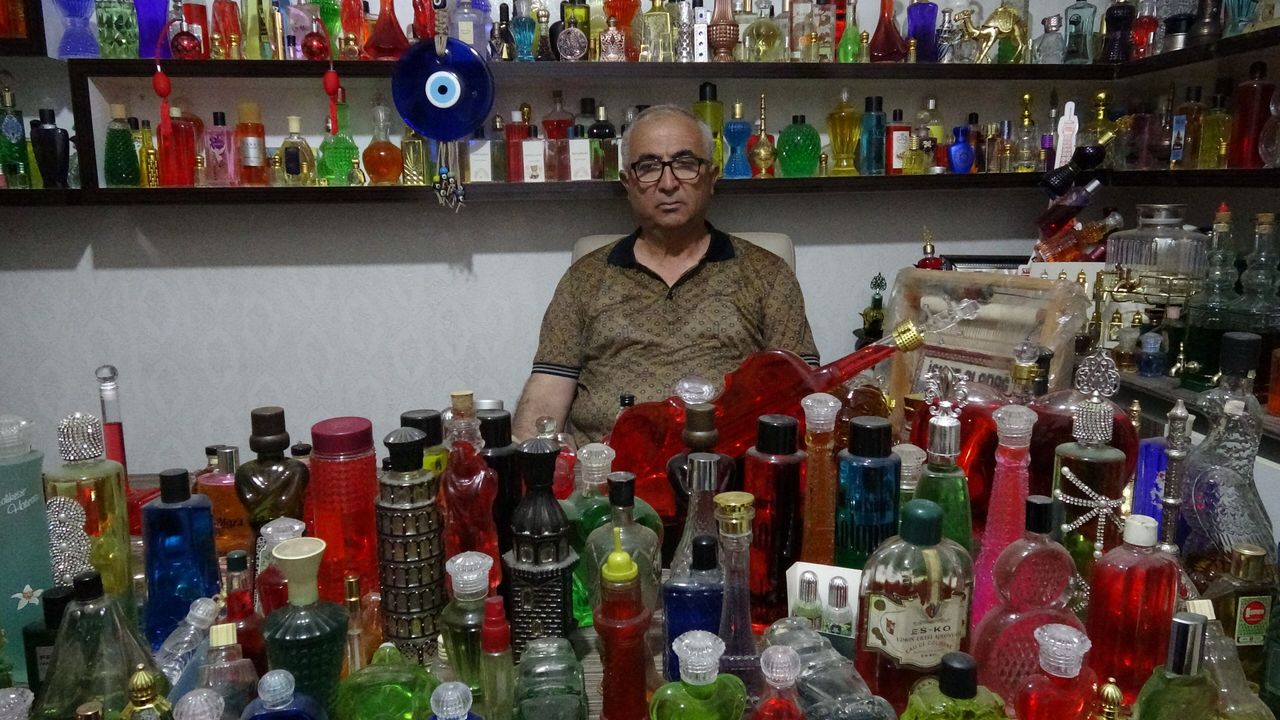10 bin parçalık kolonya koleksiyonu: 35 yıllık bir