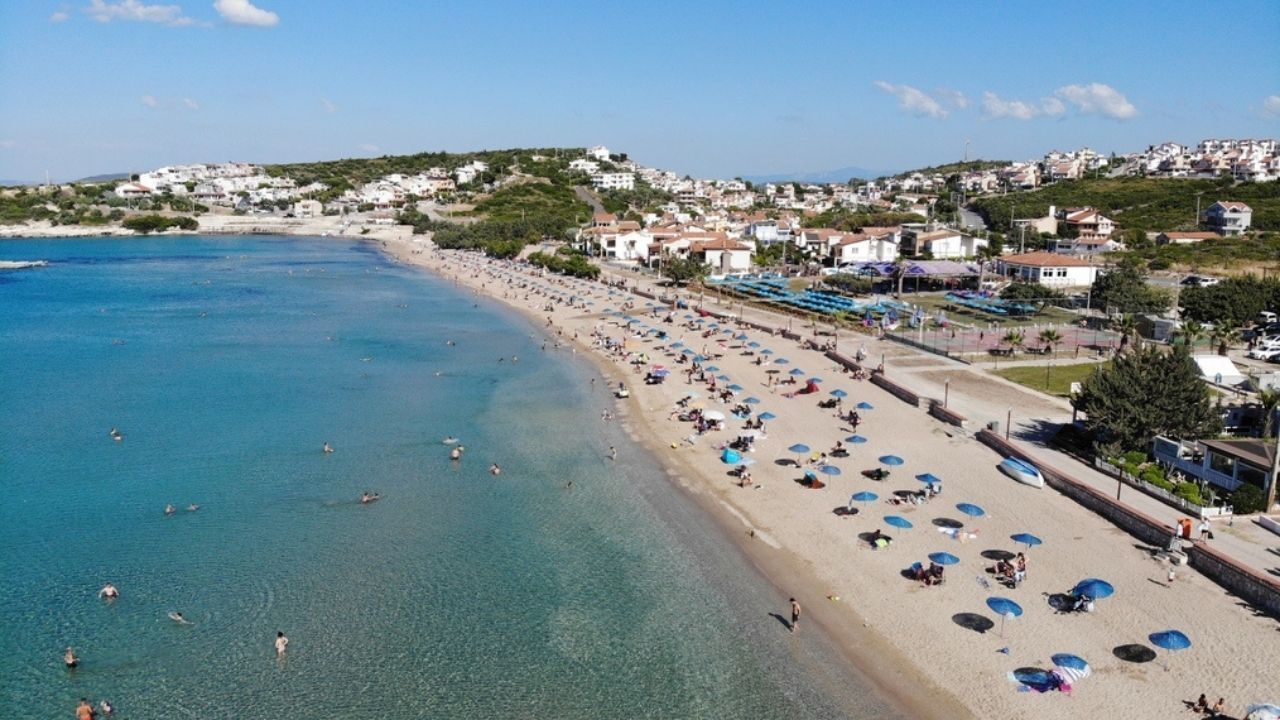 İzmir’in en sakin sahillerinden biri! Ailelerin birinci terc