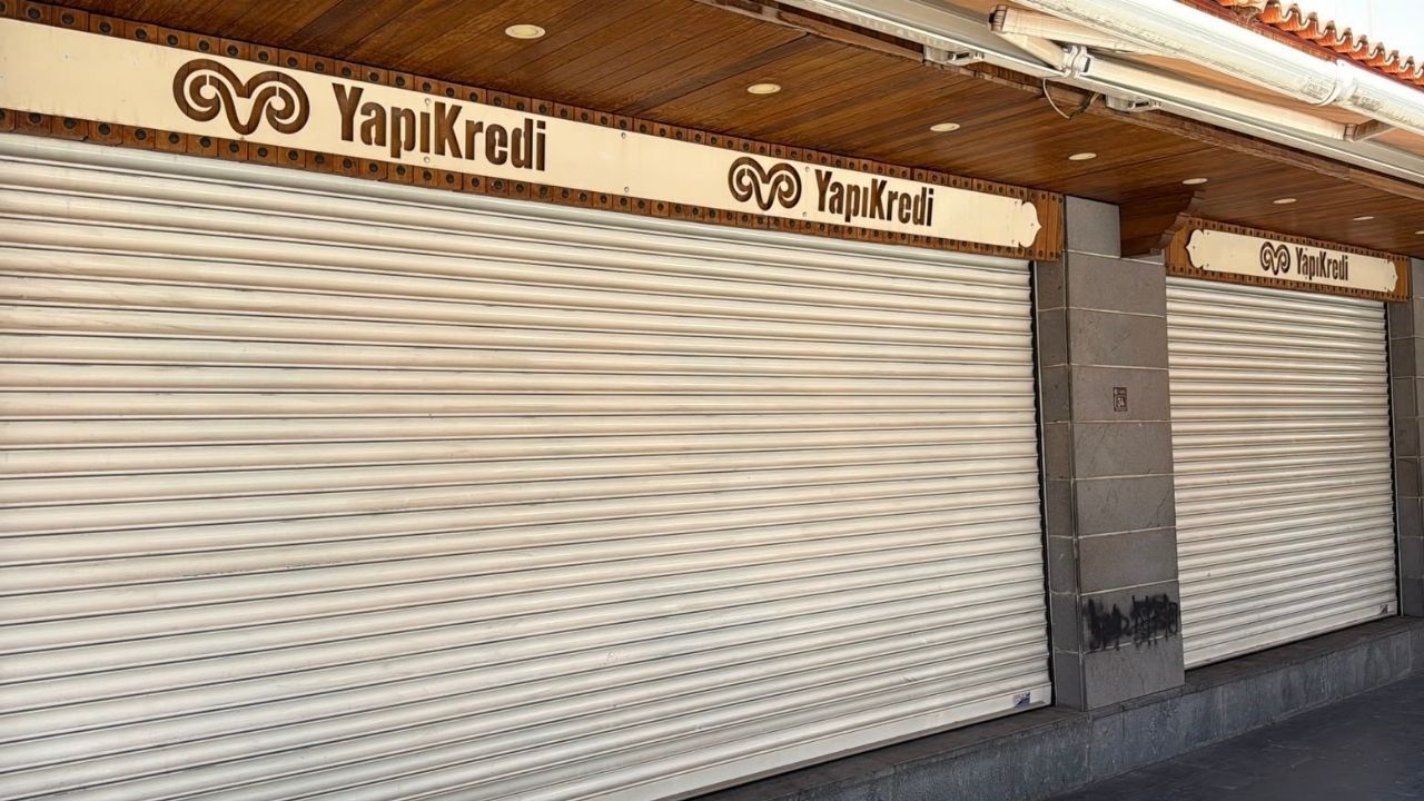 Diyarbakır'da Yapı Kredi bankasına silahlı saldırı düzenlend