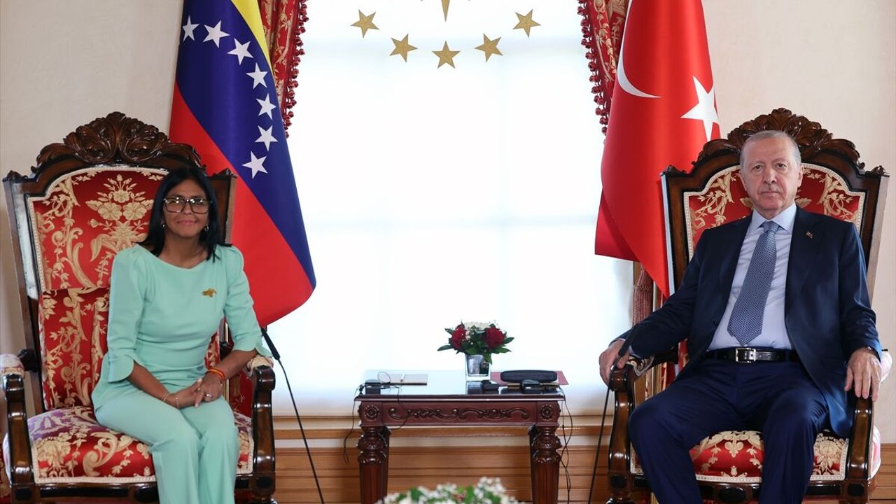 Türkiye ile Venezuela arasında yeni temas! Erdoğan, Delcy Ro