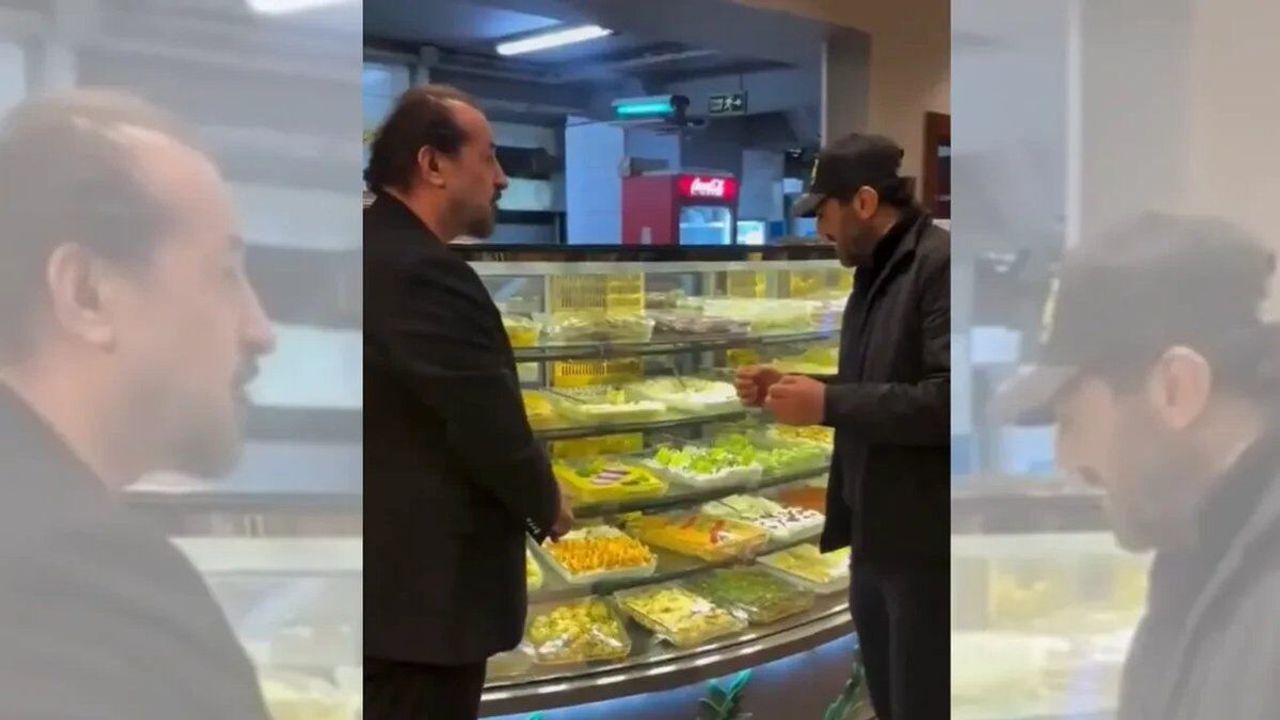 Mehmet Yalçınkaya ile Bedri Usta arasında restoran ziyareti 