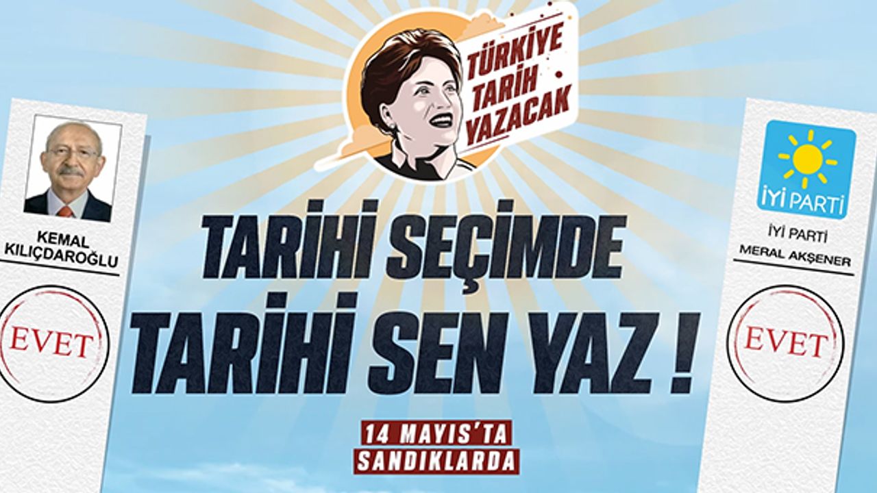 İYİ Parti’den yeni reklam filmi: Tarihi sen yaz, memlekete bahar gelsin!