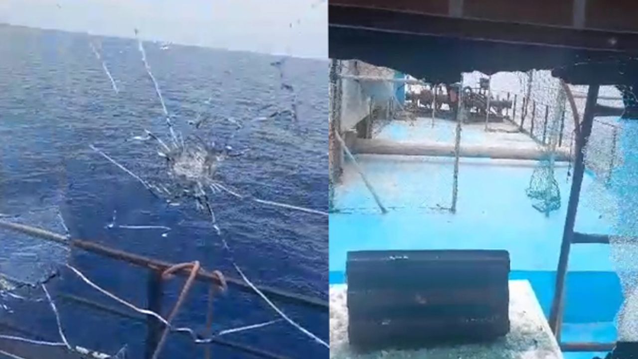 Denizde tehlikeli anlar: Türk balıkçı teknesine saldırı, 2 kişi yaralandı