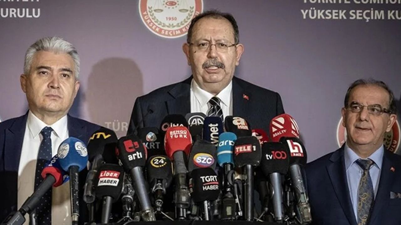 Son durumu YSK Başkanı Yener açıkladı
