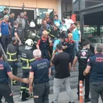 Spor salonunda korkutan yangın! İlk belirlemelere göre 10 kişi yaralandı