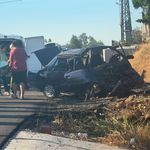 Kontrolden çıkan otomobil yol kenarına savruldu: 2 kişi hayatını kaybetti