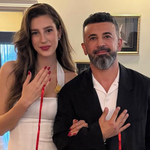 Oyuncu ve manken Itır Esen ile Engin Aykanat nişanlandı! Yüzükleri Çağatay Ulusoy taktı