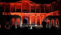 Salihli'de UNESCO için "Carmina Burana" yankılandı! Dünya Mirası Sardes Antik Kenti konserle kutlandı