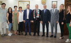 Ahmet Diker'den Başkan Ata'ya Kutlama Ziyareti!