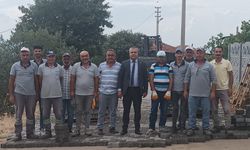 Mersinli Mahallesi'nde yollar kilit parke taşıyla buluştu