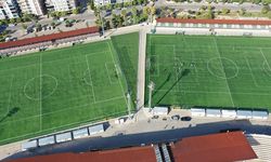 Adnan Menderes Stadyumu'na konteynerler yerleştirildi