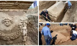 Aydın'da yapılan kaçak kazıda 2 bin yıllık lahit bulundu