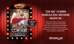 ‘Çok Aşk’ filminin başrol oyucuları özel gösterim için seyircilerle buluşacak