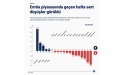 Emtia piyasasında geçen hafta sert düşüşler görüldü