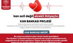 Germencik Belediyesi, “Kan Bankası” projesini hayata geçirdi