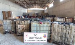 İzmir'de 27 bin 500 litre kaçak akaryakıt ele geçirildi!