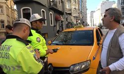Taksimetre açmadan para isteyen taksiciye ceza kesildi