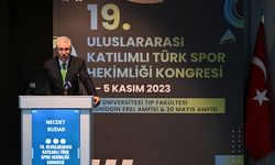 19. Uluslararası Katılımlı Türk Spor Hekimliği Kongresi İzmir'de başladı