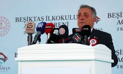 Ahmet Nur Çebi, Beşiktaş İlkokulu'nun açılışında konuştu