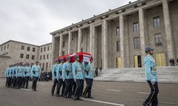 Eski Devlet Bakanı Güneş Müftüoğlu için Mecliste cenaze töreni düzenlendi