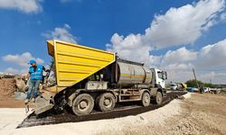 Eyyübiye’nin batı kırsalında asfalt çalışmaları devam ediyor