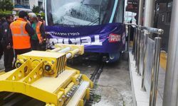 Mavişehir'de tramvay kazası!