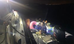 Bodrum'da 24 düzensiz göçmen yakalandı, 16 göçmen kurtarıldı