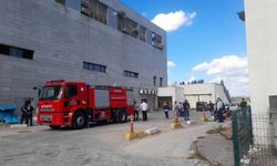 Soma'da hastanenin elektrik panosunda çıkan yangın söndürüldü