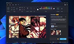 Windows Paint artık herkes için yapay zeka görüntü oluşturucuya sahip