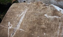 Yalova'da hafriyat çalışmasında bin 800 yıllık mezar steli çıktı