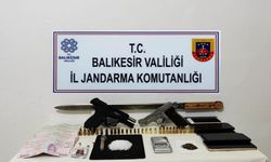 Balıkesir'de 4 şahsa uyuşturucu operasyonu