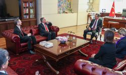 CHP Genel Başkanı Özel, TÜSİAD Başkanı Turan'ı kabul etti