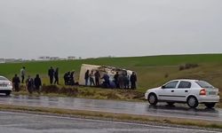 Diyarbakır Silvan karayolunda araç takla attı: 5 yaralı