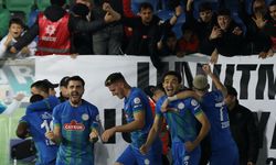 Gol düellosunda kazanan Rizespor